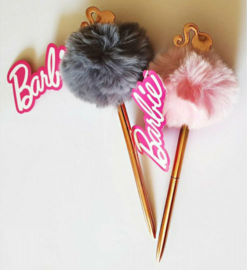 Gim Barbie Pom Pom Στυλό Ballpoint