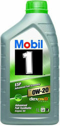 Mobil ESP Синтетичен Масло 0W-20 1лт