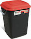 Tayg Plastic Waste Bin 50lt Black