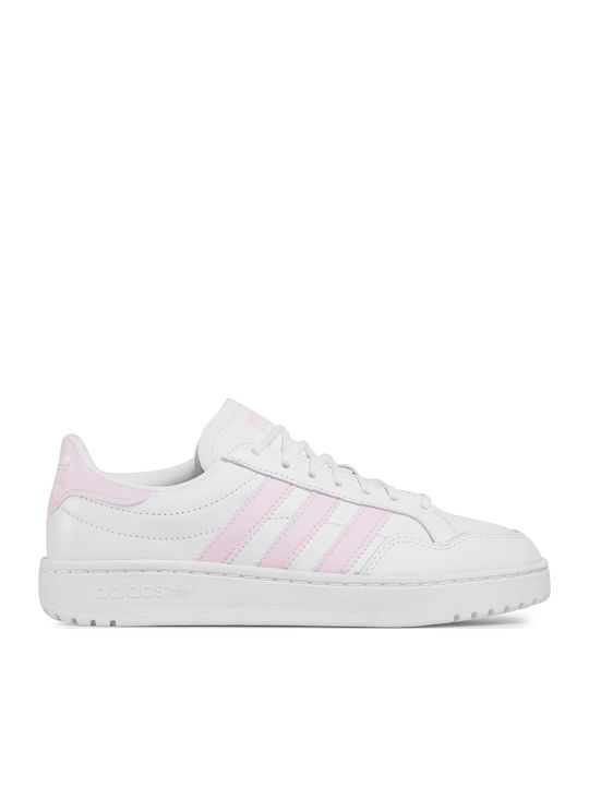 Adidas Team Court Γυναικεία Sneakers Cloud White / Clear Pink