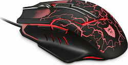 Liocat MX 557 C RGB Gaming Mouse 3200 DPI Red