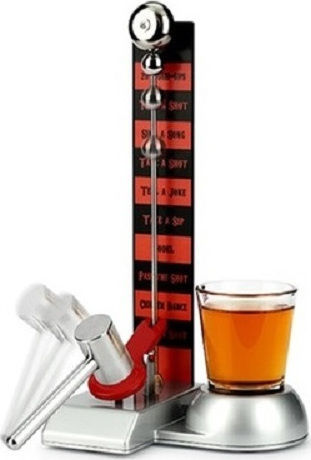 Zmart Imports Hammer Shots Drinking Game from Metallic