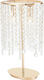 Fan Europe Breeze Decorative Lamp with Socket for Bulb E14 Gold