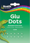 Bostik Glue Stickers Glue Dots Removable Clear 64pads ST30800951