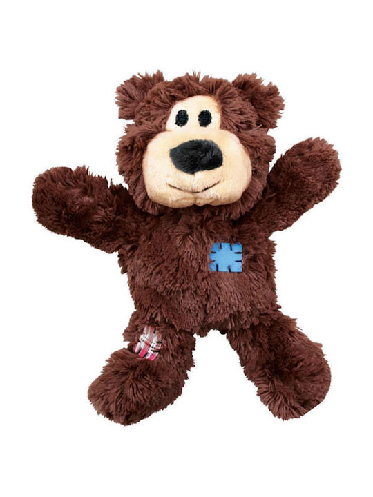 Kong Wild Knots Bear Cuddly Dog Toy With Sound Small / XSmall 1 Piece (Various Colors)