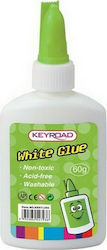 Keyroad Liquid Glue White Glue Washable Large Size for Crafts 60gr No Solvents 971294