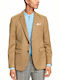 Men's Winter Suit Jacket Regular Fit Brown
