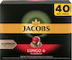 Jacobs Kapseln Espresso Lungo Classico Kompatibel mit Maschine Nespresso 40Mützen