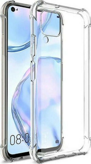 Anti Shock 0,5mm Umschlag Rückseite Silikon 0.5mm Transparent (Huawei P40 Lite 5G)