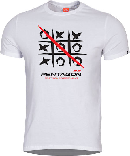Pentagon Ageron Tricou în culoarea Alb
