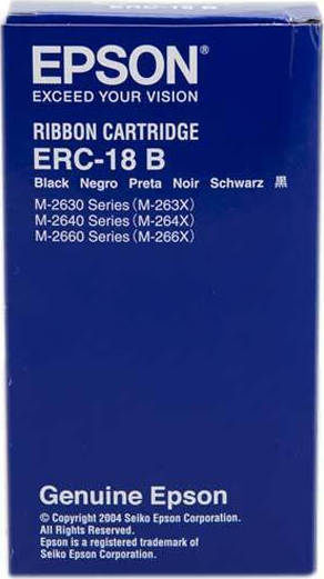 Epson ERC-18 B Compatible Ribbon Ink Cartridge for Epson Schwarz 1Stück (C43S015357)