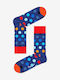 Happy Socks Ανδρικές Κάλτσες με Σχέδια Πολύχρωμες