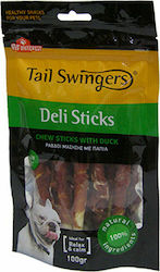 Pet Interest Tail Swingers Deli Stick Treats Dog with Duck 100gr 1128-D