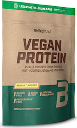 Biotech USA Vegan Protein Ohne Gluten & Laktose mit Geschmack Vanille-Kekse 2kg