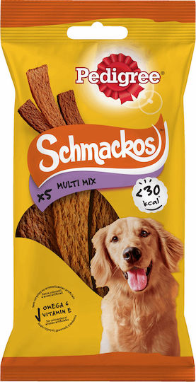 Pedigree Schmackos Multi Mix Dog Treat with Meat 36gr 5pcs 6488