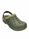 Crocs Baya Lined Men's Slipper Dusty Olive