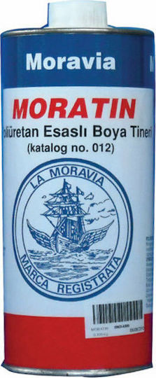 Moravia Moratin Boat Paints Solvent for Polyacrylic Paints 0.75lt