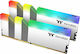 Thermaltake Toughram RGB 32GB DDR4 RAM με 2 Modules (2x16GB) και Ταχύτητα 3200 για Desktop