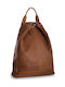 The Chesterfield Brand Leather Backpack Brown 14.9lt
