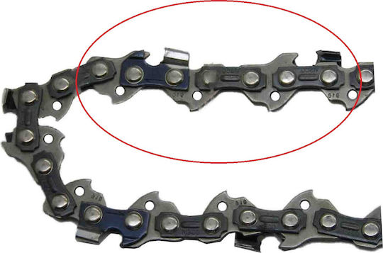 Visco Parts 143-40ST Chainsaw Chain with Pitch 3/8"LP, Gauge .043"-1.1mm & Number of Guides 40E