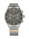 Tommy Hilfiger Blake Uhr Chronograph mit Silber Metallarmband