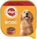 Pedigree Pate Wet Dog Food Tray with Calf and L...