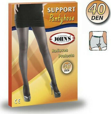 Johns Graduated Compression Pantyhose 40 Den Mat Daino