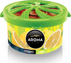 Aroma Car Car Air Freshener Can Console/Dashboard Organic Lemon 40gr /AM