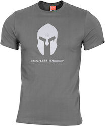 Pentagon Spartan Helmet T-shirt Wolf in Gray Farbe
