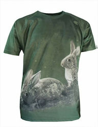 Benisport T-shirt Hare in Khaki color 461