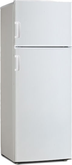 Winstar Kühlschrank mit Doppeltür 211Es H143xB54.5xT56.6cm. Weiß MRF 217
