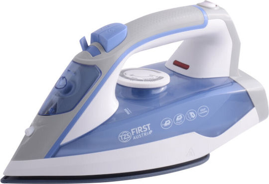 First Austria Steam Iron 2200W with Ceramic Plate and Continuous Steam Supply 30g/min