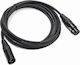 Bridgecable XLR Cable Male to XLR Female Black 0.5m TMC04