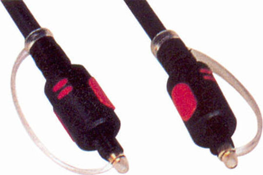 Bridgecable 1.5m TOS male Optical Cable Red (31196)