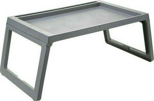 Next Plastic Dreptunghiular Tavă de Pat în Culoare Gri 55x35x25cm 35904-08---2 1buc