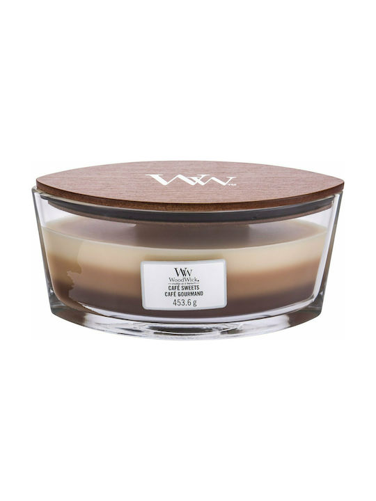 WoodWick Αρωματικό Κερί σε Βάζο με Άρωμα Café Sweets 453.6gr