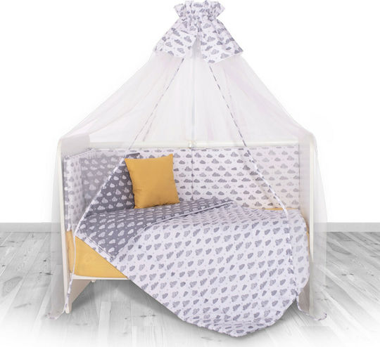 Lorelli Set Pentru Patut Joy Clouds Gri 6buc piese
