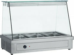 Bambas Frost Beheizte Ausstellungsvitrine Ben Mari mit 3 Plätzen für Gastronomen und Leistung 1500W B106 x T70 x H77 cm