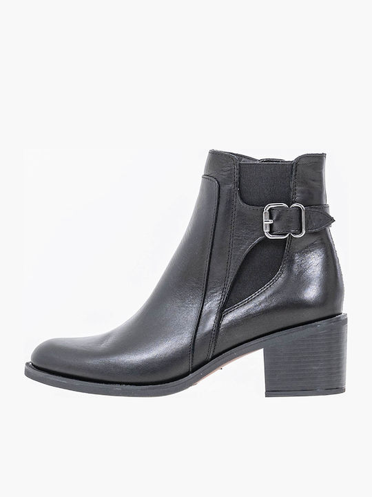 Alpe Women's Leather Medium Heel Chelsea Boots ...
