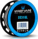 Vandy Vape Widerstandsdrähte für D.I.Y E-Zigaretten Zubehör Fused Clapton Wire SS316L