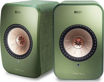 Kef LSX Home Entertainment Active Speaker 2 No of Drivers Wi-Fi Connected and Bluetooth 70W Green (Pair)