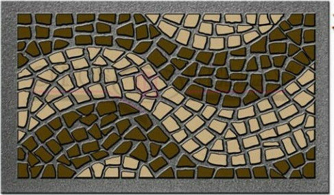 Chios Hellas Covoare De Intrare Antiderapante Din Cauciuc Formă TA393 Drum 40x70cm