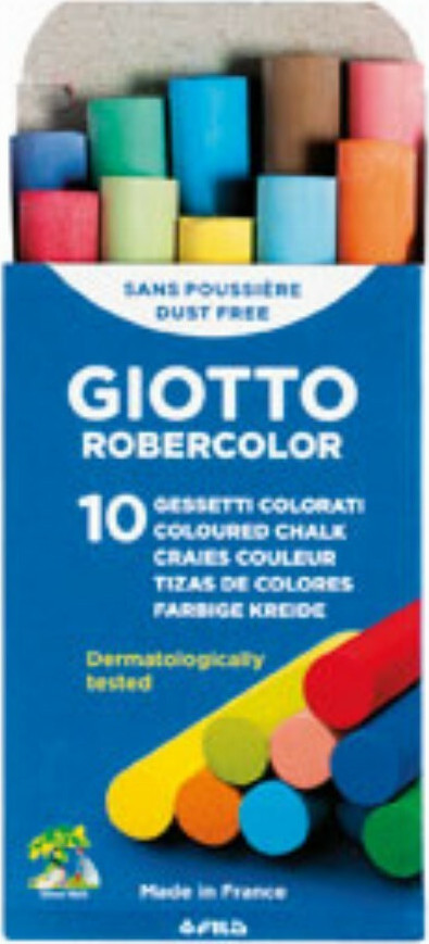 Giotto Κιμωλίες Χρωματιστές 10τμχ - Skroutz.gr