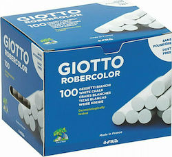Giotto Σετ 100 Λευκές Κιμωλίες