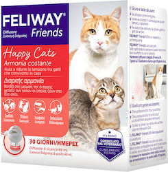 Feliway Friends Katzenernährungsergänzung Diffusor Ausbreitungsgerät und Nachfüllung 48ml