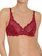 Triumph Amourette 300 Bra with Light Padding Underwire Burgundy