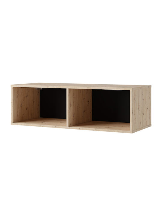 Cabinet Wall Calabrini II 100x41x31cm Natural - Black