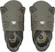 Bobux Baby Slippers Khaki Meow