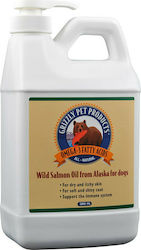 Grizzly Wild Salmon Oil from Alaska Salmon Oil for Dogs Λάδι Σολομού 2000ml