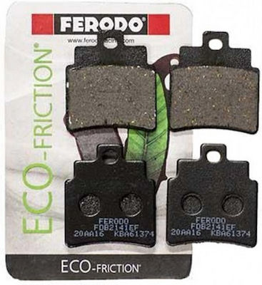 Ferodo Front Pads Οργανικά Τακάκια Εμπρός Sym - Kymco